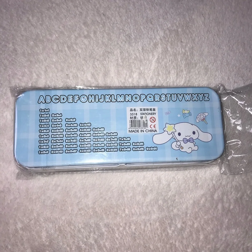 Sanrio character Cinnamoroll Tin Pencil Case New